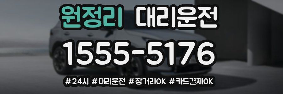 원정리 대리운전