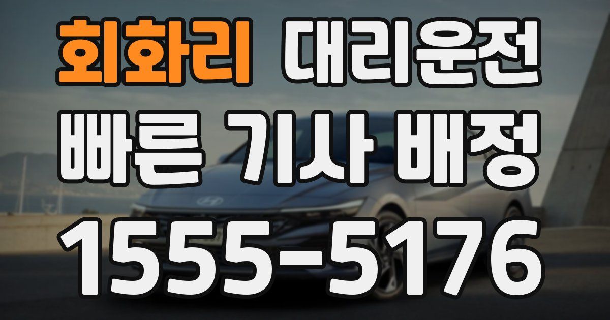 일일대리기사