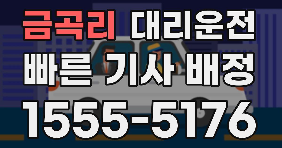 일일대리기사
