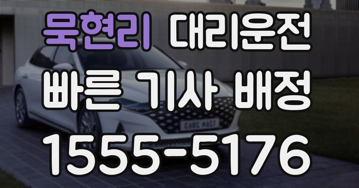 일일대리기사