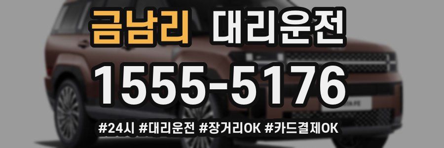 금남리 대리운전