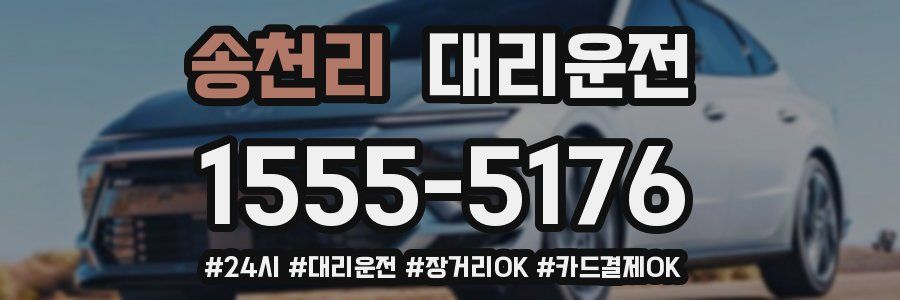 송천리 대리운전