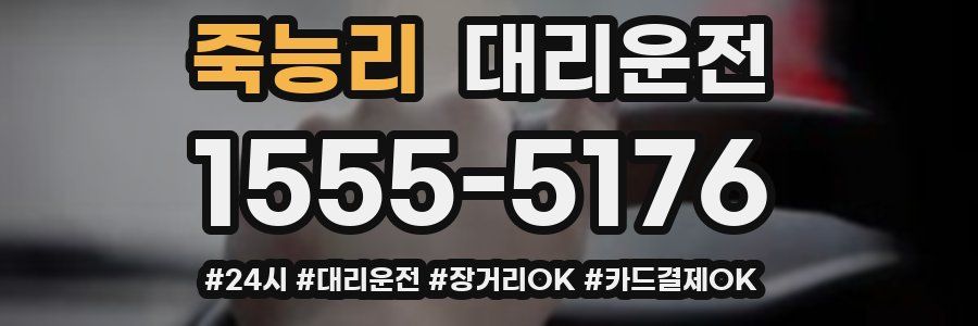 죽능리 대리운전