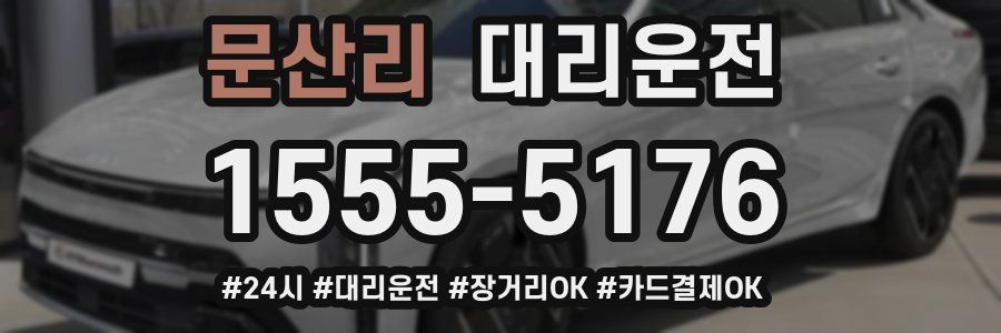 문산리 대리운전