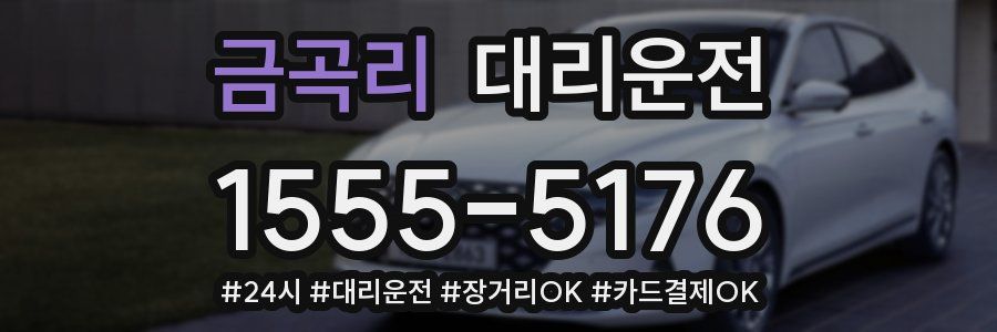 금곡리 대리운전