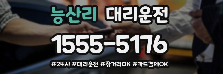 능산리 대리운전