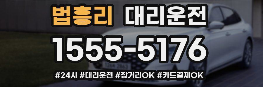 법흥리 대리운전