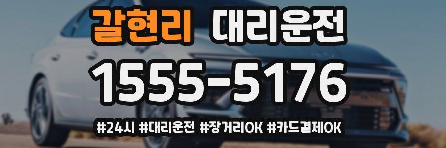 갈현리 대리운전