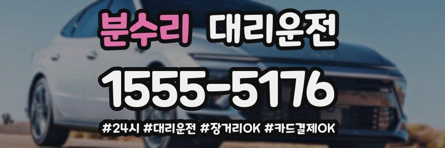 분수리 대리운전