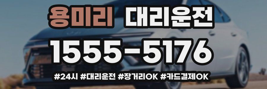 용미리 대리운전