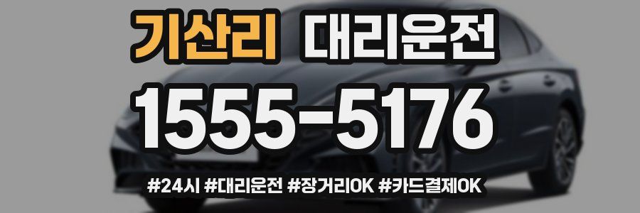 기산리 대리운전