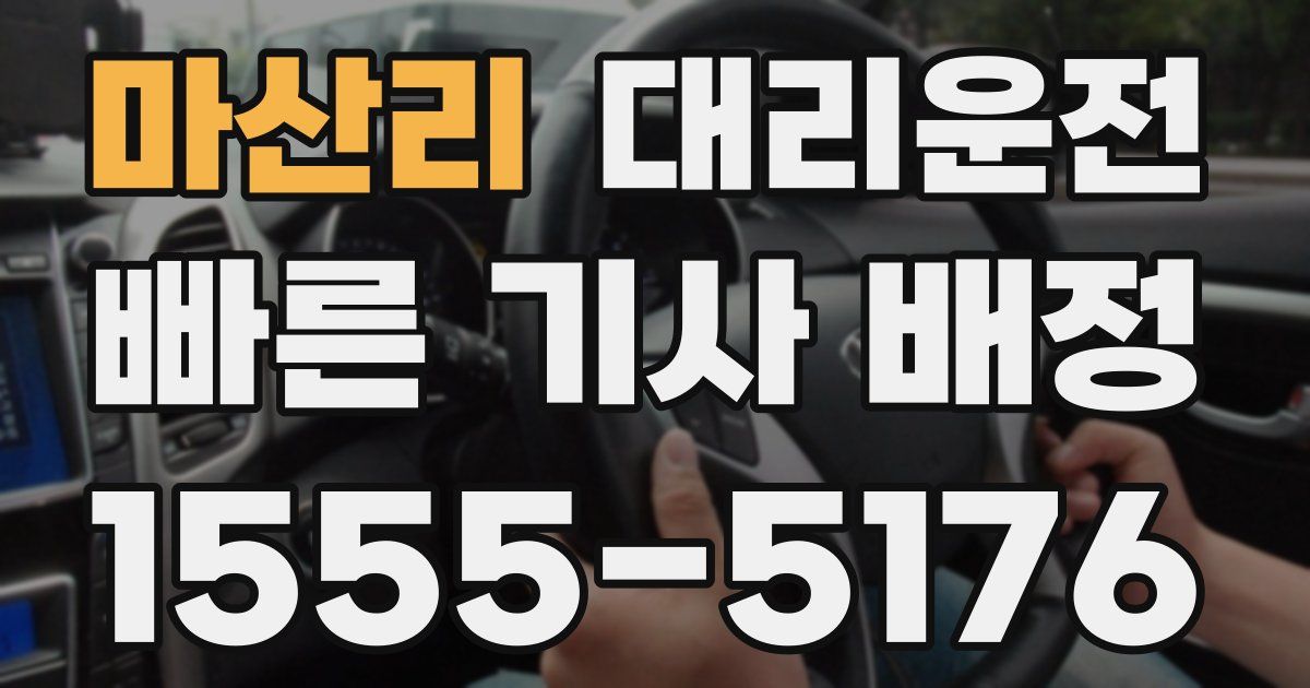 일일대리기사