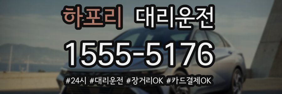 하포리 대리운전