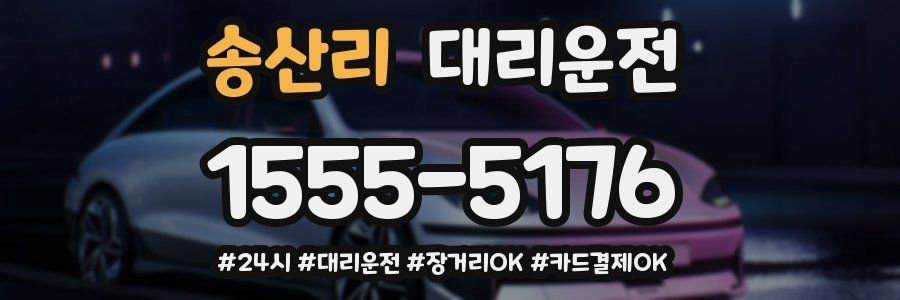 송산리 대리운전