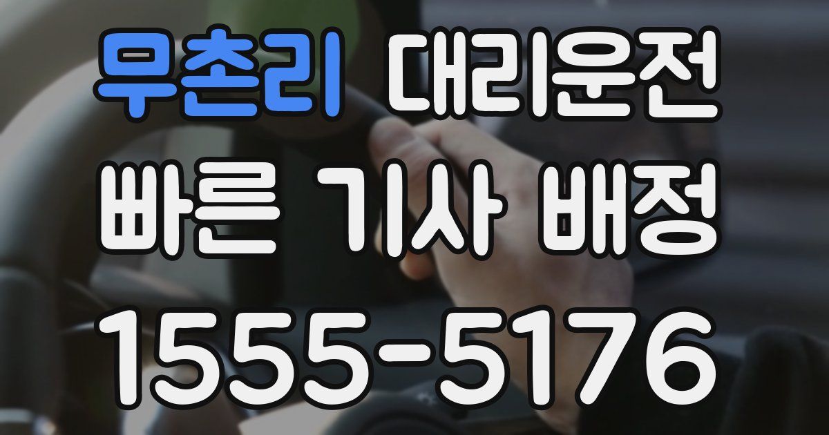 일일대리기사
