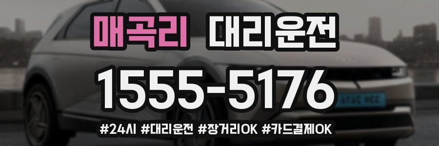 매곡리 대리운전