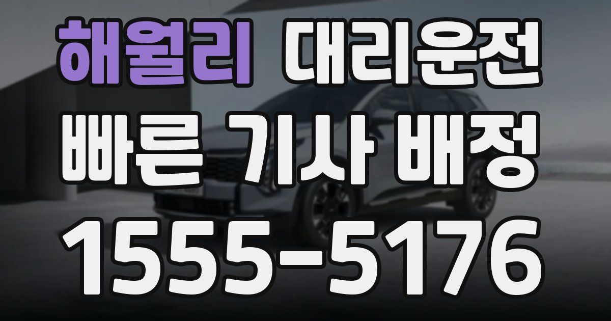 일일대리기사