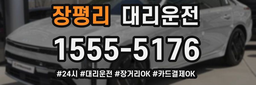 장평리 대리운전