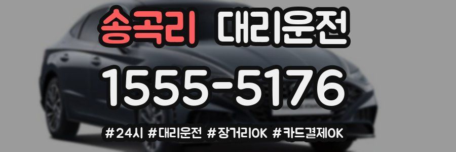 송곡리 대리운전