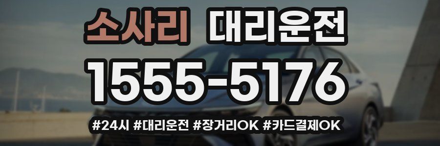 소사리 대리운전
