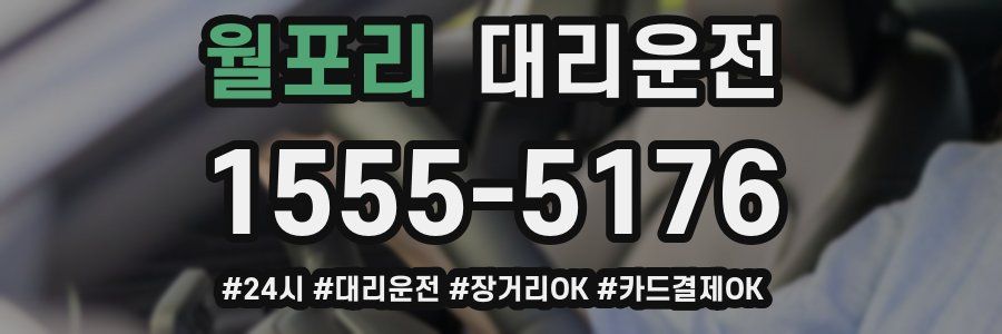 월포리 대리운전
