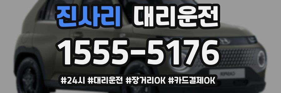 진사리 대리운전