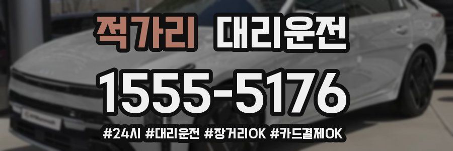 적가리 대리운전