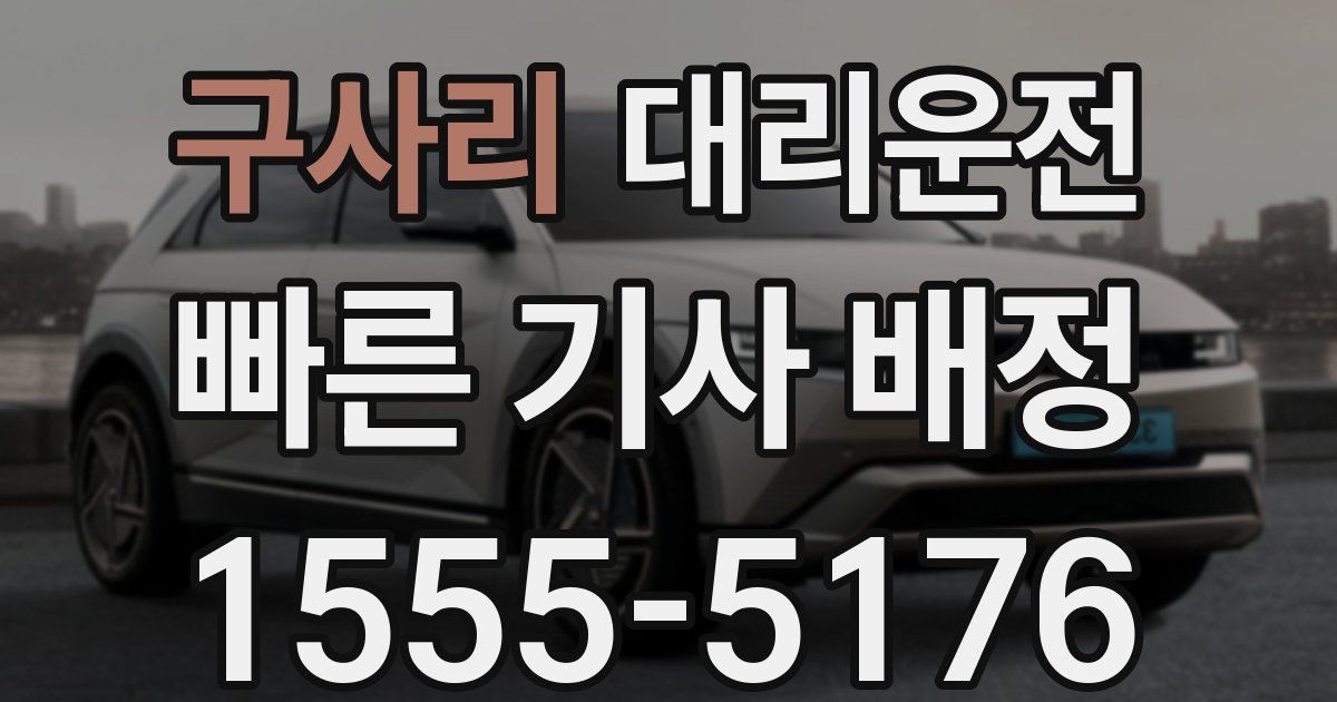 일일대리기사