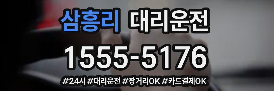 삼흥리 대리운전