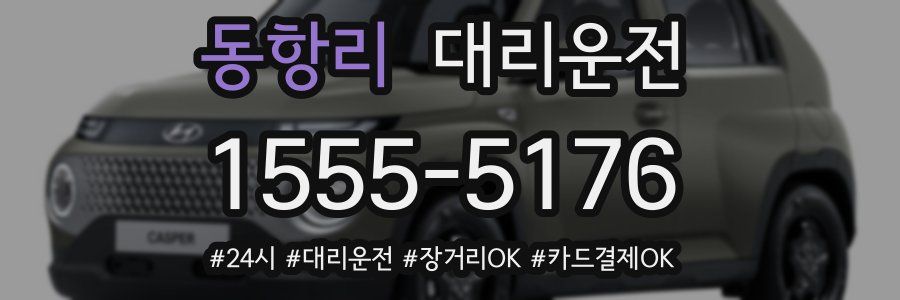 동항리 대리운전