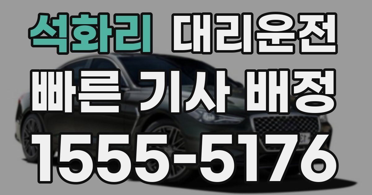 일일대리기사