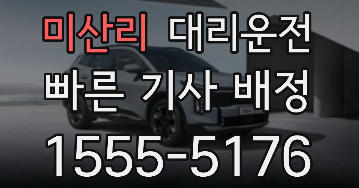 일일대리기사