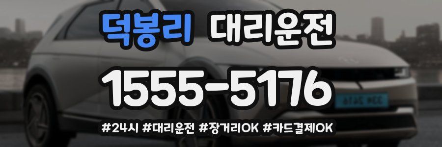 덕봉리 대리운전