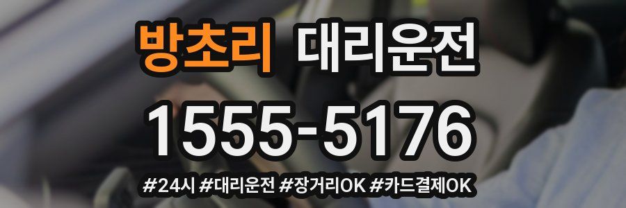 방초리 대리운전