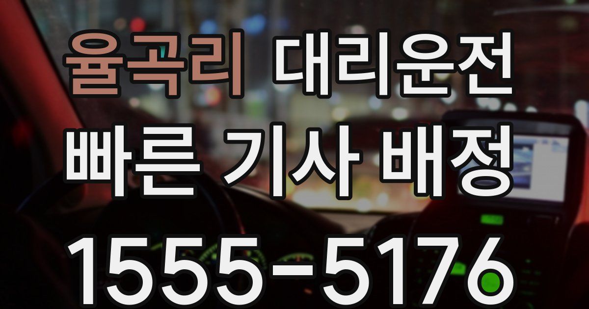 일일대리기사
