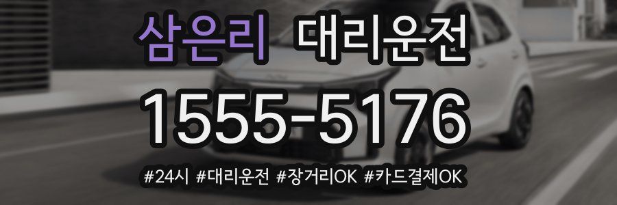 삼은리 대리운전