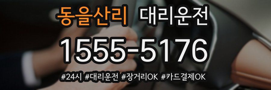 동을산리 대리운전