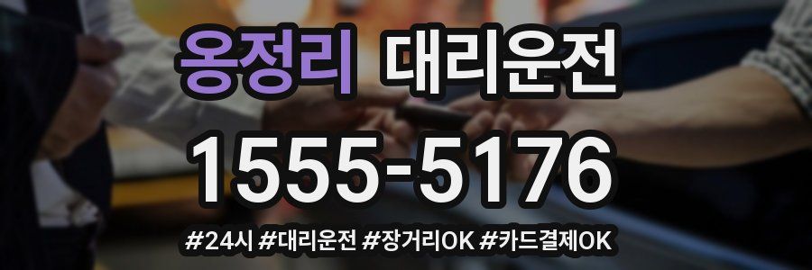 옹정리 대리운전