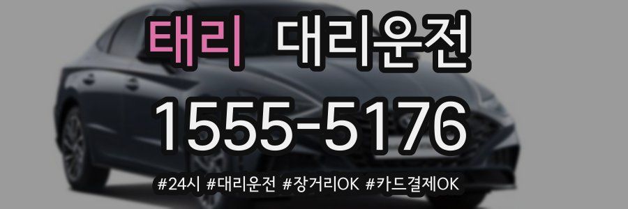 태리 대리운전