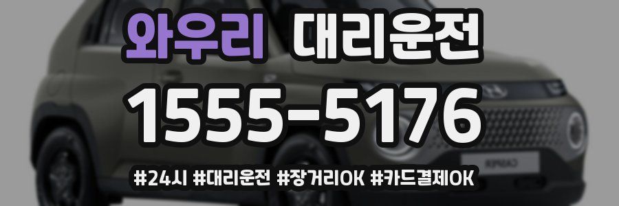 와우리 대리운전