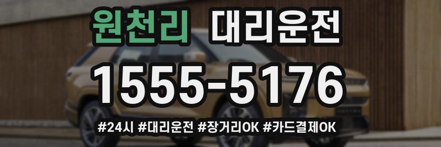 원천리 대리운전