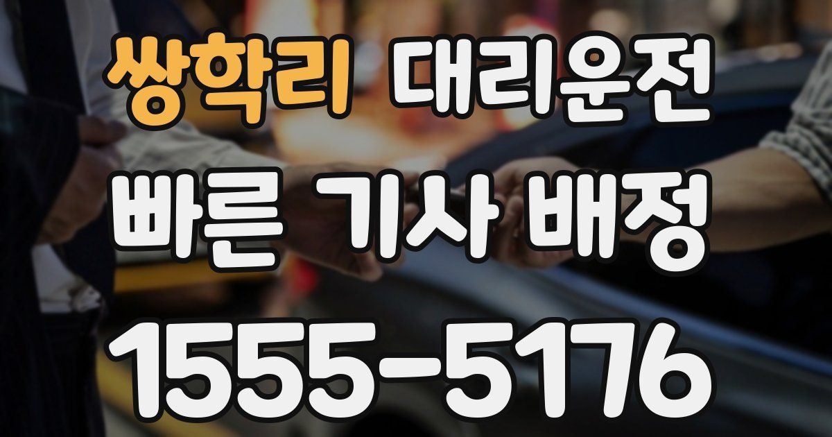일일대리기사