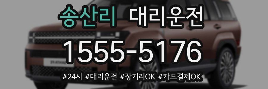 송산리 대리운전