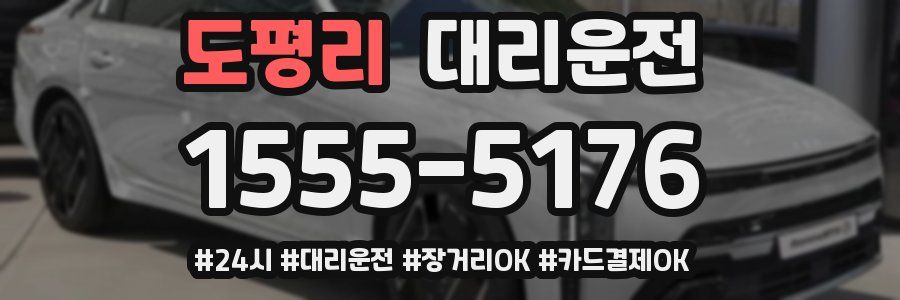 도평리 대리운전