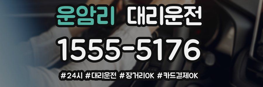 운암리 대리운전