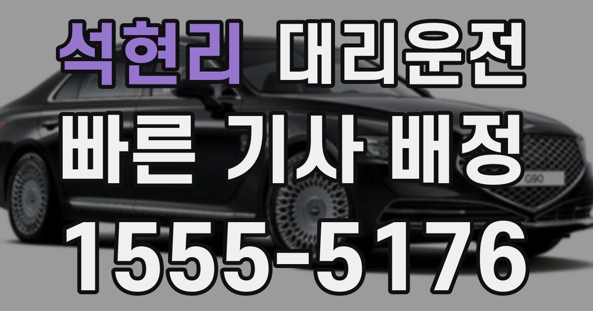 일일대리기사