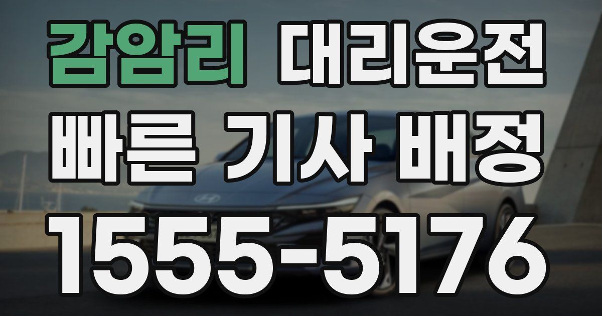 일일대리기사