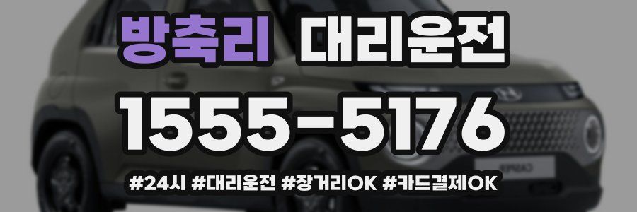 방축리 대리운전