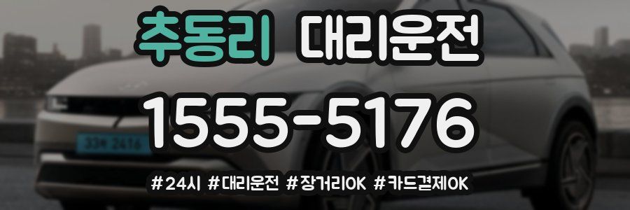 추동리 대리운전