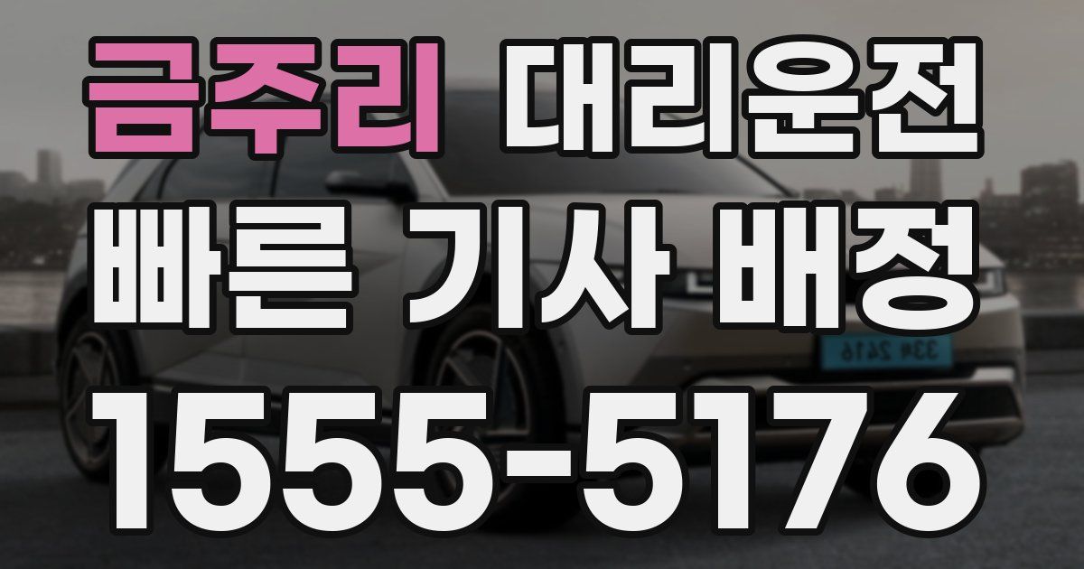 일일대리기사